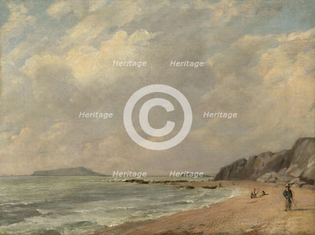 Osmington Bay, 1816. Creator: John Constable.