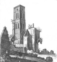 Osney Abbey near Oxford, late 18th-early 19th century