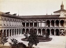 Ospedale Maggiore, Milan: the courtyard, between 1800 and 1899. Creator: Giacomo Brogi