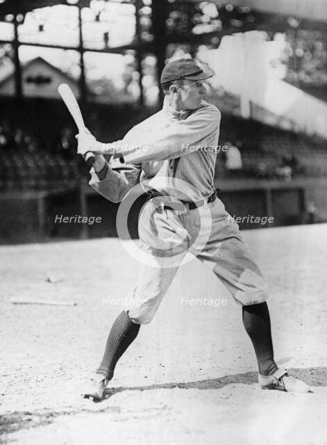 Ossie Vitt, Detroit Al (Baseball), 1913. Creator: Harris & Ewing.