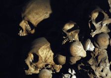 Ossuary chapel, Our Lady of the Conception of the Capuchins, Rome, Italy, 2009. Creator: LTL