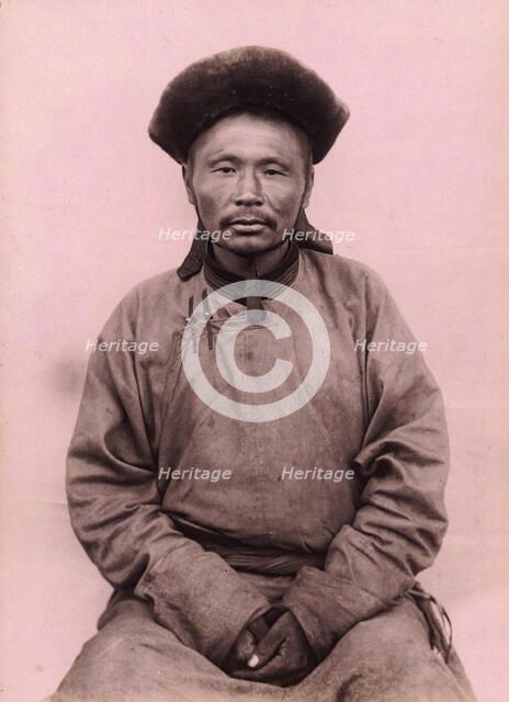 Ossur. A Todzhin Man, 32 Years Old. Ii River, 1897. Creator: Unknown.