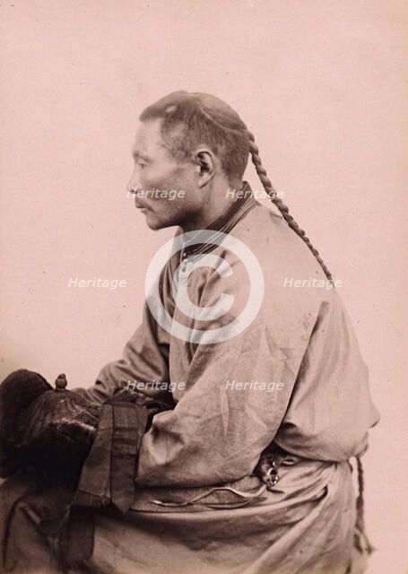 Ossur. A Todzhin Man, 32 Years Old. Ii River, 1897. Creator: Unknown.