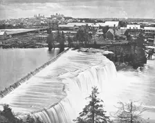 Ottawa, Canada, from Rideau Falls, c1900. Creator: Unknown