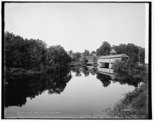 Otter Creek, Rutland, looking west, between 1900 and 1906. Creator: Unknown