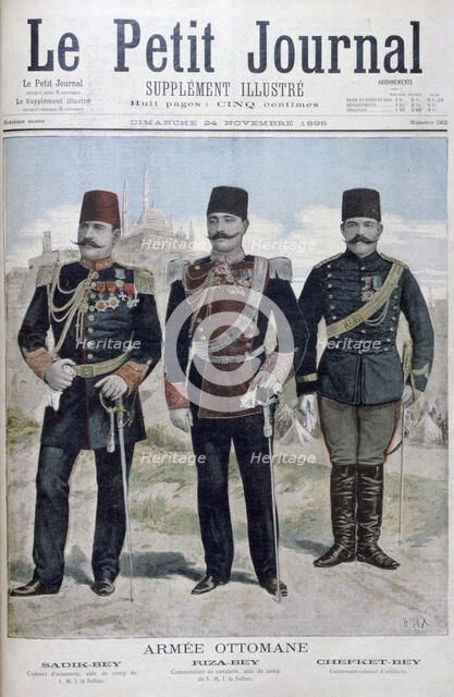 Ottoman army, 1895. Artist: Henri Meyer