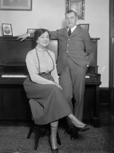 Ottokar Marak & wife Marie Cavan, between c1915 and c1920. Creator: Bain News Service