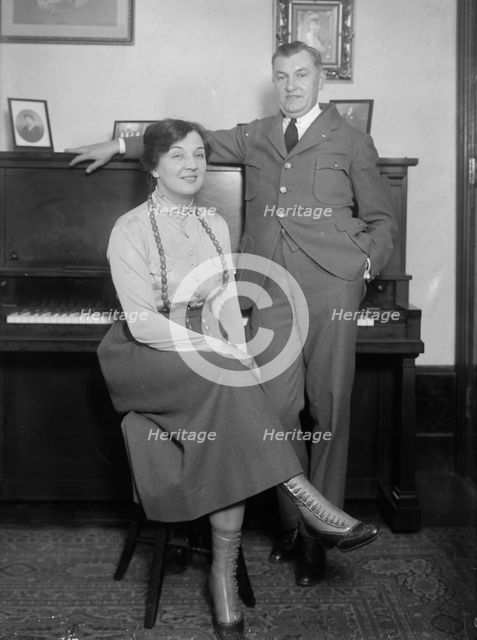 Ottokar Marak & wife Marie Cavan, between c1915 and c1920. Creator: Bain News Service.