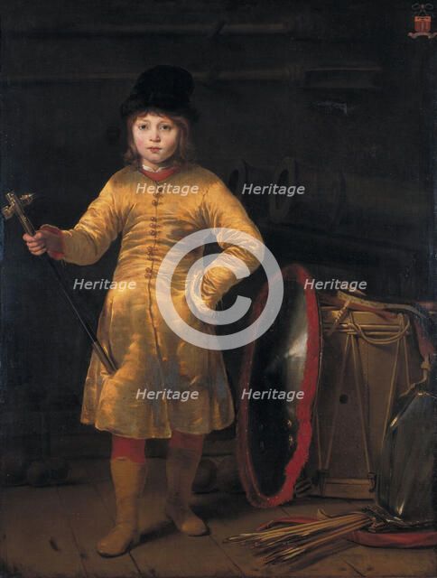 Otto van der Waeyen in a Polish costume, 1656. Artist: Bol, Ferdinand (1616-1680)