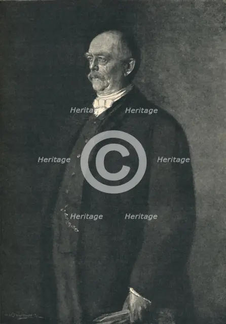 'Otto Von Bismarck', 1884, (1886). Artist: Hünemann.