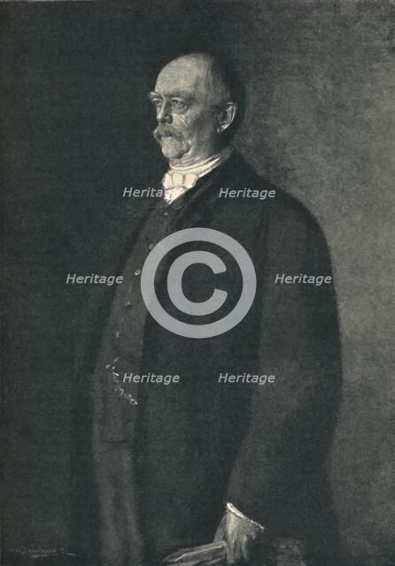 'Otto Von Bismarck', 1884, (1886). Artist: Hünemann.