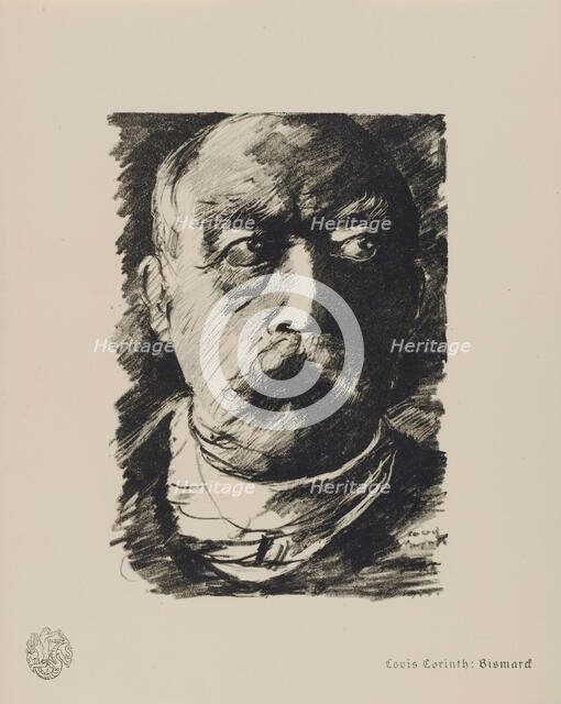 Otto von Bismarck (1815-1898), 1915. Creator: Corinth, Lovis (1858-1925).