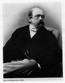 Otto von Bismarck (1815-1898), First Chancellor of the German Empire. Creator: Unknown