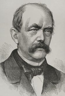 Otto von Bismarck (1815-1898), German statesman and politician, 1870. Creator: Unknown
