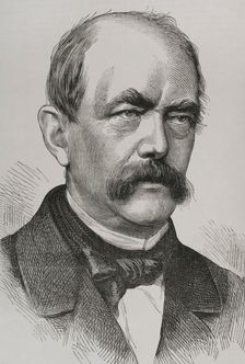 Otto von Bismarck, (1815-1898), German statesman and politician, 1870. Creator: Unknown