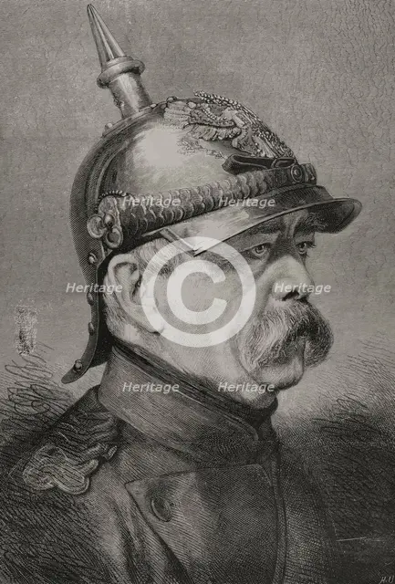Otto von Bismarck (1815-1898), German statesman and politician, 1878. Creator: Unknown.