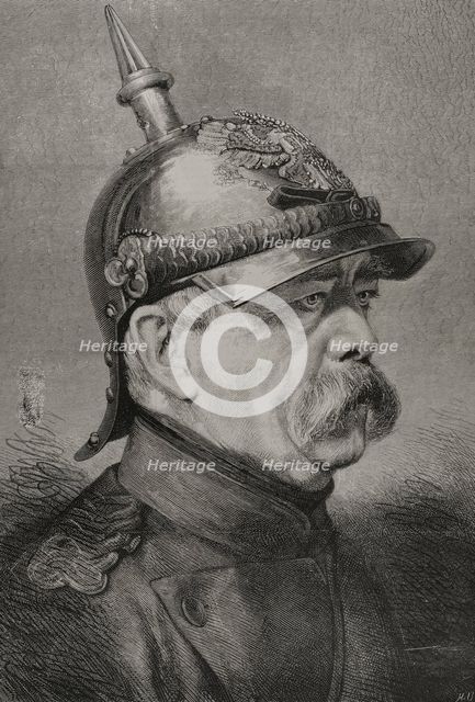 Otto von Bismarck (1815-1898), German statesman and politician, 1878. Creator: Unknown.