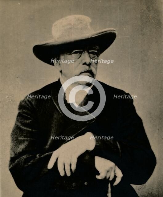 'Otto von Bismarck, German statesman', (1815-1898), 1894-1907. Artist: Unknown.