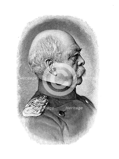 Otto von Bismarck, German statesman, 1885. Artist: Unknown