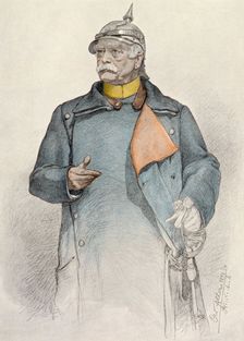 Otto von Bismarck, German statesman, 1893. Creator: Christian Wilhelm Allers
