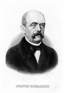Otto von Bismarck, German statesman, 19th century