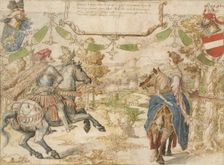 Otto, Count of Nassau and his Wife Adelheid van Vianen, 1530-35. Creator: Bernaert van Orley