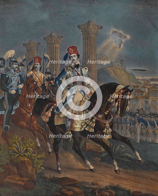 Otto I (1815-1867), King of Greece.