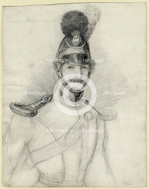 Otto I (1815-1867), King of Greece, ca 1835. Artist: Kraus, Gustav (1804-1852)