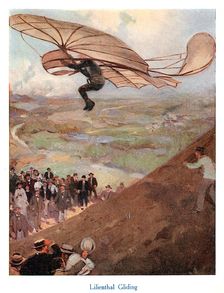Otto Lilienthal, German aeronaut, early 20th century. Creator: Unknown
