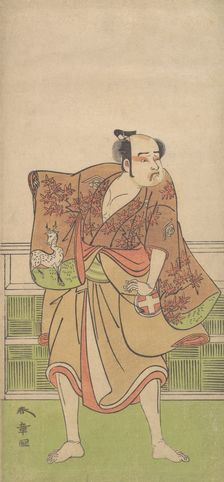 Otani Hiroemon in the role of Gokumon no Shobei, 9th month, 1774. Creator: Shunsho