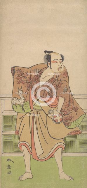 Otani Hiroemon in the role of Gokumon no Shobei, 9th month, 1774. Creator: Shunsho.