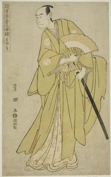 Otawaya: Onoe Matsusuke I as Oboshi Yuranosuke, from the series "Portraits of Actors..., 1795. Creator: Utagawa Toyokuni I