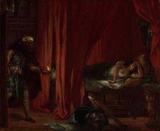 Othello and Desdemona, c1848. Creator: Delacroix, Eugène (1798-1863)