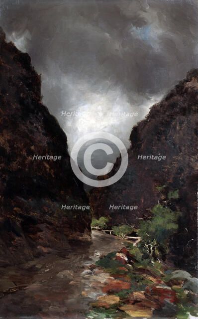 Otira Gorge,  c1893. Creator: Petrus van der Velden.