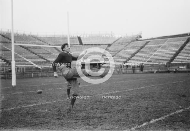 Otis Love Guernsey, football player and "squash tennis" player at Yale University, 1915. Creator: Bain News Service.