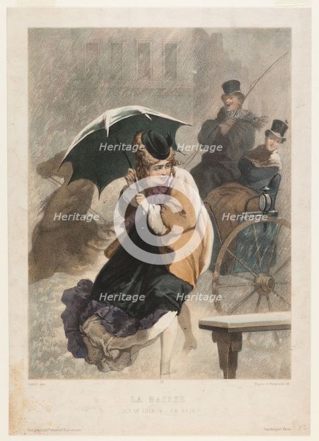 Out of luck (La Baisse), End of 19th cen.. Artist: Linder, Philippe Jacques (1835-1914)