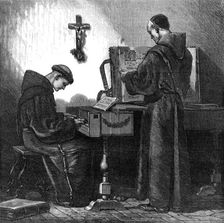 "Out Of The World," by R. Lehmann, 1870. Creator: Unknown