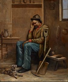 Out of Work, mid 19th-early 20th century.. Creator: Ellen M. Ingraham