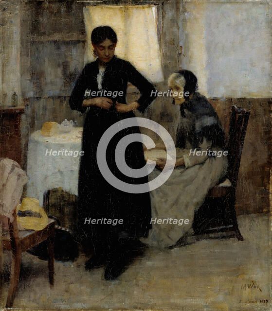 Out into the World , 1889. Creator: Wiik, Maria (1853-1928).