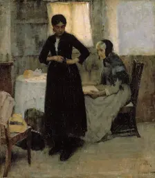 Out into the World, 1889. Creator: Maria Wiik