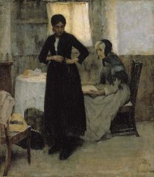 Out into the World, 1889. Creator: Maria Wiik