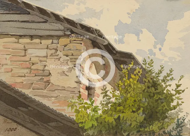 Outbuilding, 1920. Creator: Eugen Wallachy.