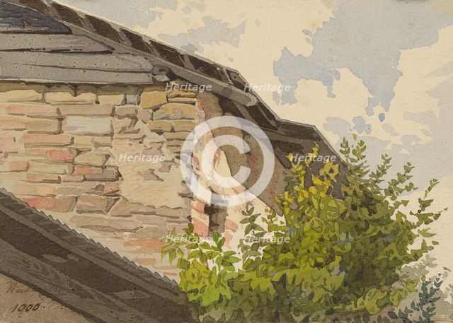Outbuilding, 1920. Creator: Eugen Wallachy.