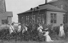 Outdoor work for girls, 1904. Creator: Frances Benjamin Johnston