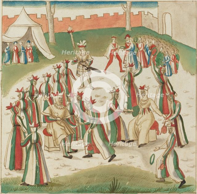 Outdoor Games, c. 1515. Creator: Unknown.