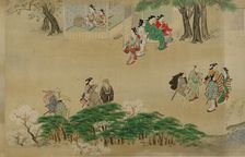 Outdoor pastimes, Edo period, 1615-1868. Creator: Unknown