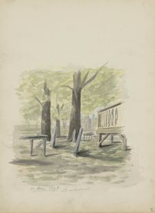 Outdoors, 1896. Creator: Christiaan Huidekoper