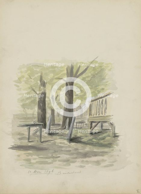 Outdoors, 1896. Creator: Christiaan Huidekoper.