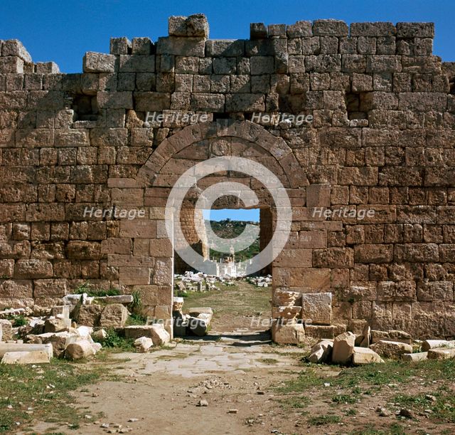 Outer gate of the ancient city of Perga, 2nd century. Artist: Unknown