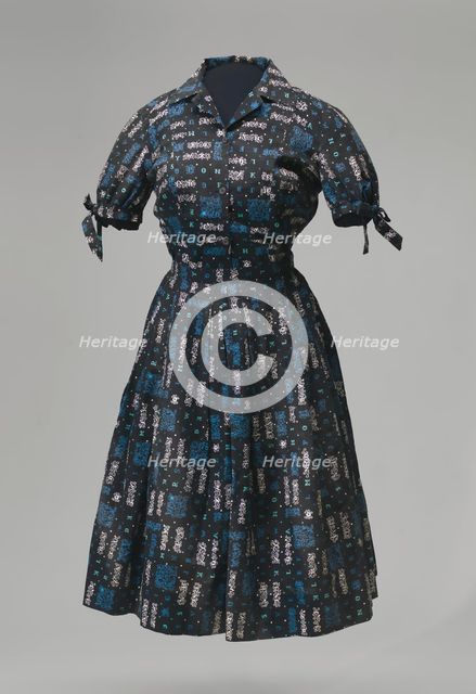 Outfit worn by Carlotta Walls to Little Rock Central High School, 1957. Creator: Unknown.